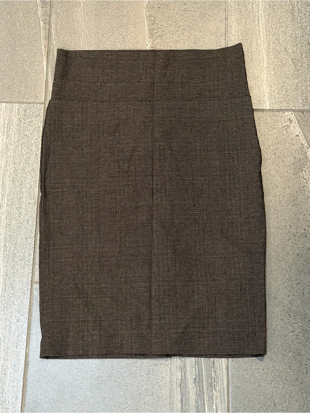 Charlotte Russe gray pencil skirt